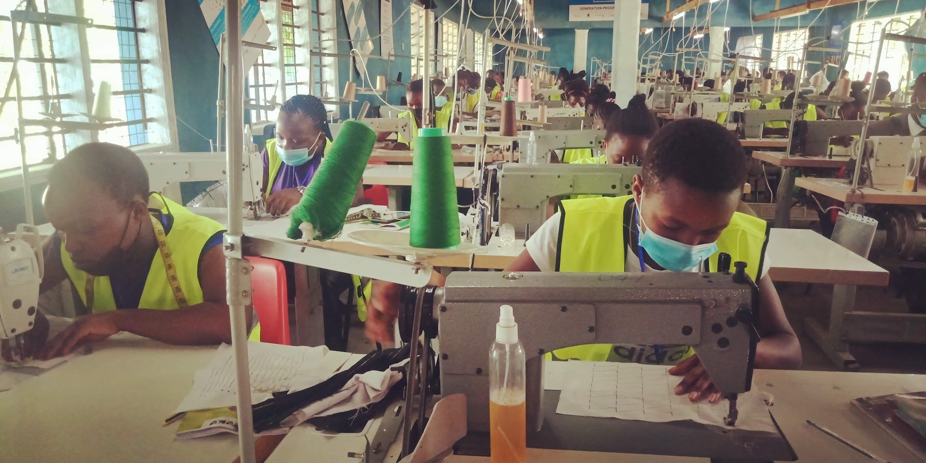 Community outreach or school event at the foundation