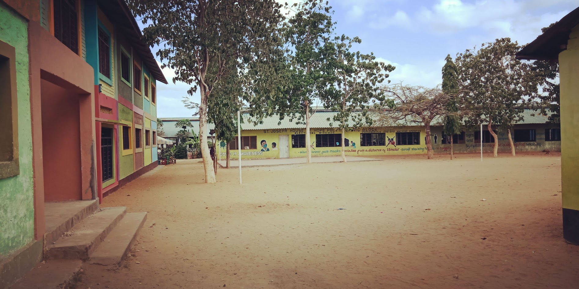 Classrooms and learning facilities at St. Joseph House of Hope Foundation